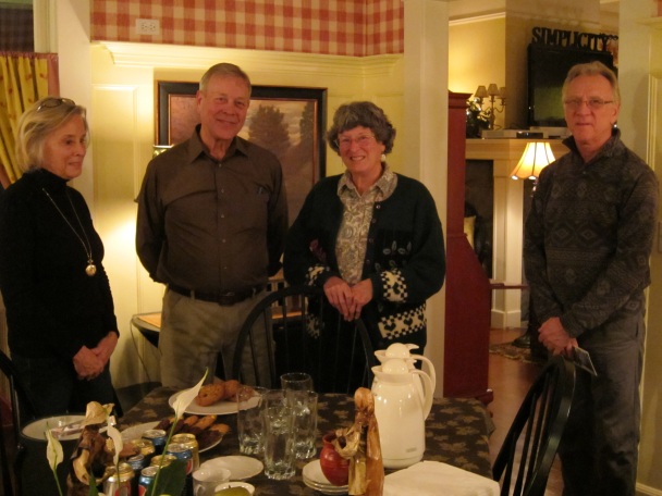 Photo of members visiting the Sandes of Time Bed and Breakfast