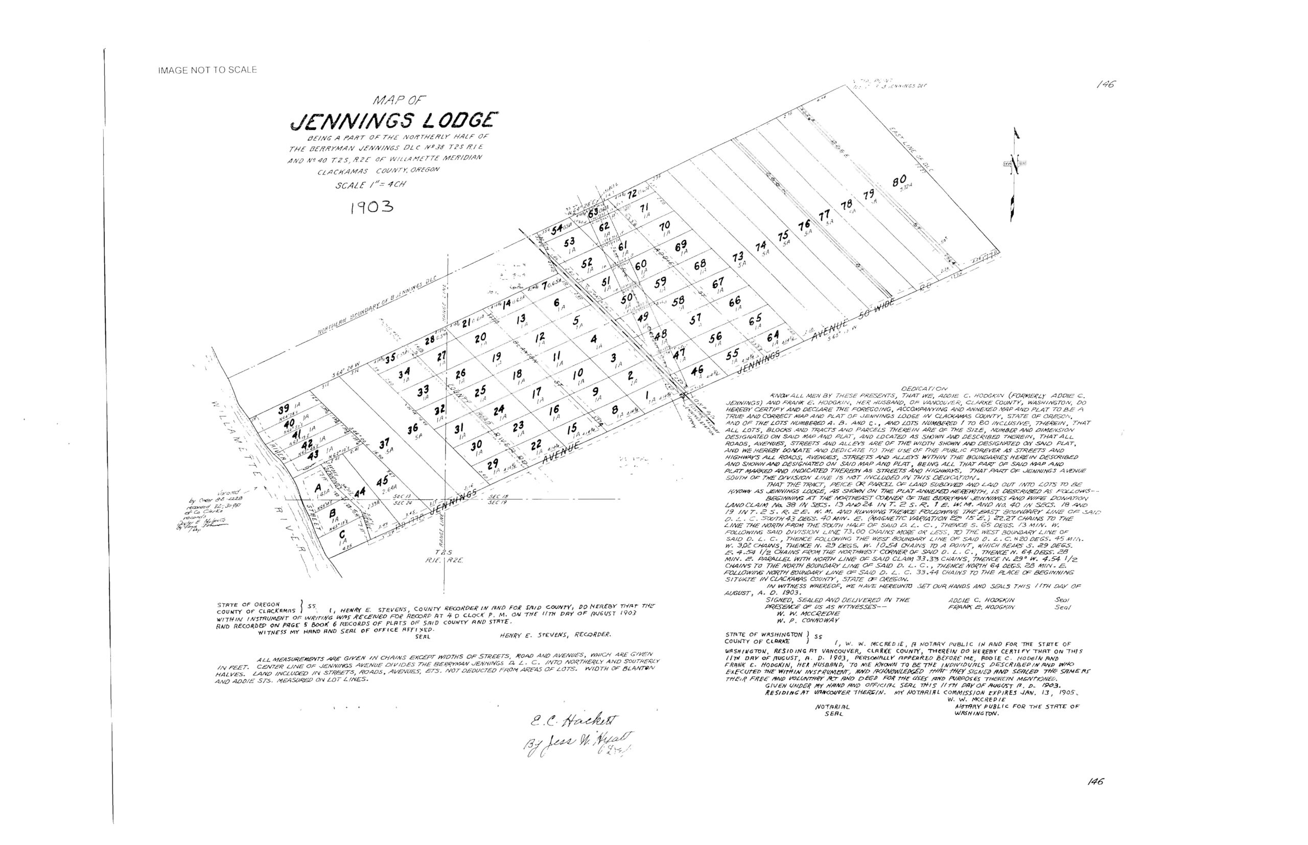 Jennings Lodge Established 1903