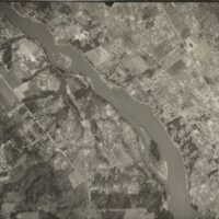 Oak Lodge Aerial April 1956