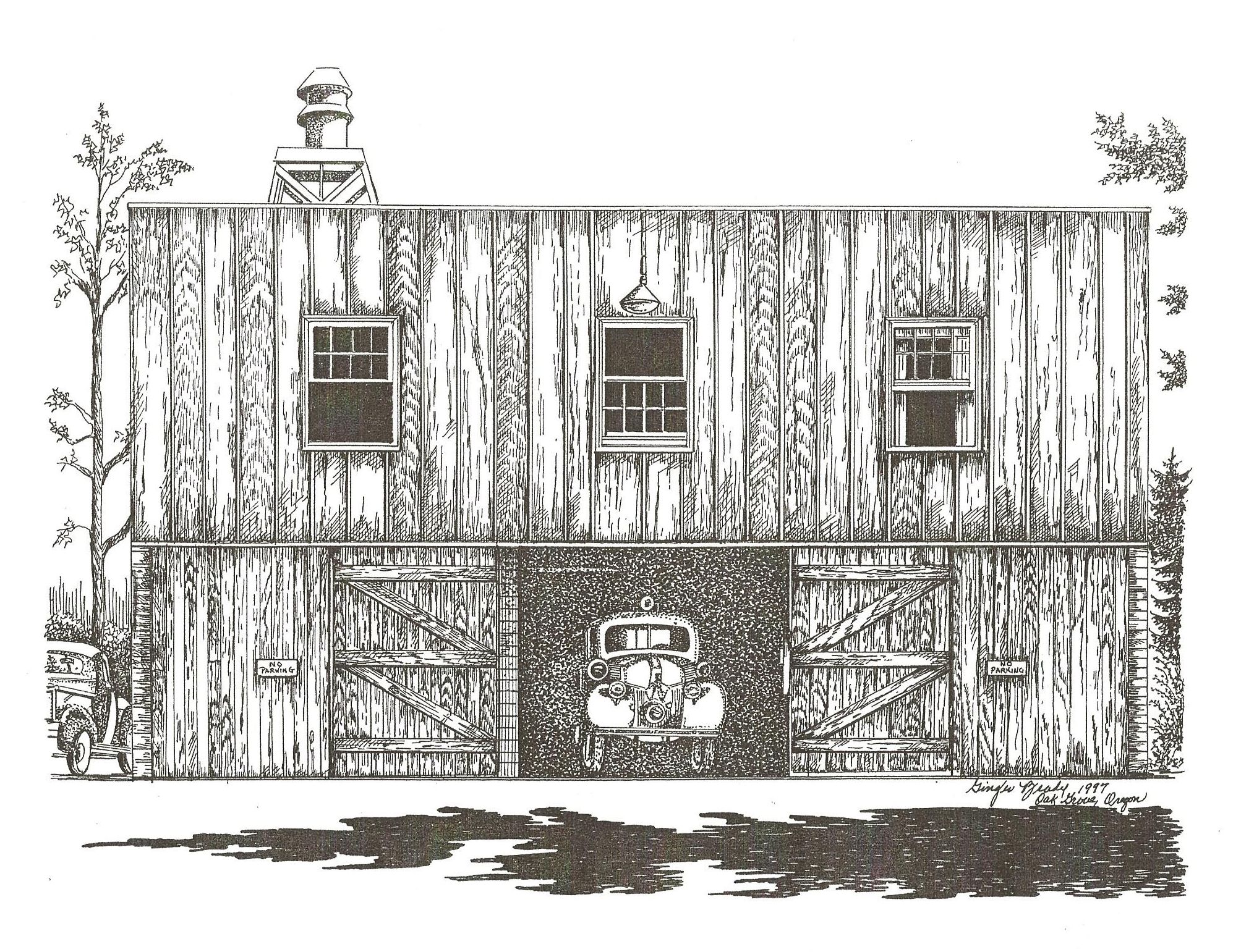 Oak Grove Fire Station 1944