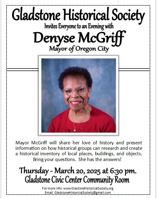 Mayor Denyse McGriff Presents