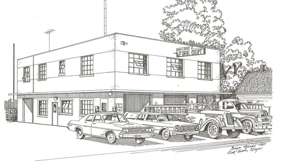 2nd Oak Lodge Fire Station 1949-1976