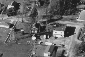 Oak Grove Fire Station - Aerial photo - 1960